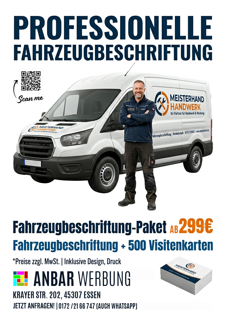 Fahrzeugbeschriftung-Paket